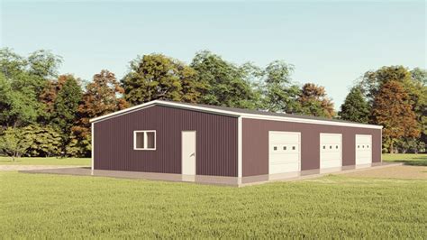 prefab 40x80 metal building